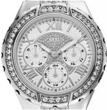 Guess Viva Quartz Silver Dial Silver Steel Strap Watch For Women - W0111l1 Buy Now By Guess