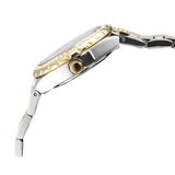 Guess Viva Diamonds Silver Dial Two Tone Steel Strap Watch for Women - W0111L5 Buy Now By Guess