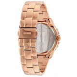 Guess Dazzler Diamonds Silver Dial Rose Gold Steel Strap Watch for Women - W0335L3 Buy Now By Guess