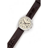 Guess Horizon Chronograph White Dial Brown Leather Strap Watch For Men - W0380G2 Buy Now By Guess