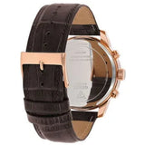 Guess Horizon Quartz Champagne Dial Brown Leather Strap Watch For Women - W0380G4 Buy Now By Guess