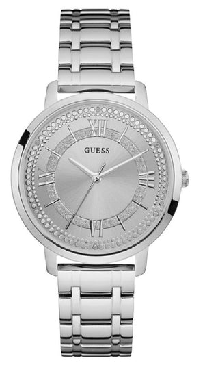 Guess Montauk Silver Dial Stainless Steel Watch For Women - W0933L1 Buy Now By Guess