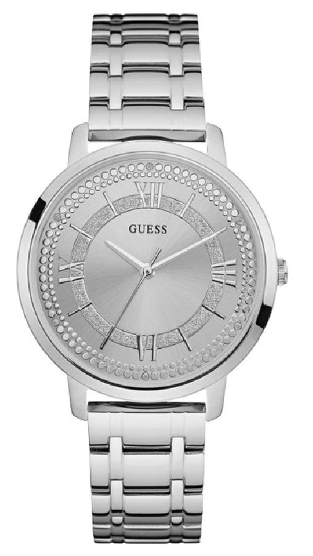 Guess Montauk Silver Dial Stainless Steel Watch For Women - W0933L1 Buy Now By Guess