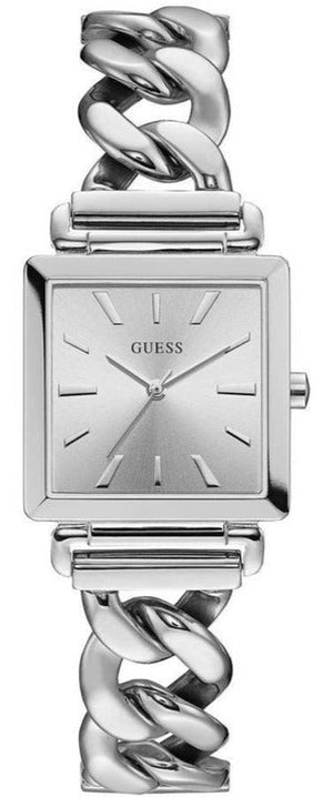 Guess Vanity Silver Dial Silver Steel Strap Watch for Women - W1029L1 Buy Now By Guess