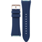 Guess Catalina Blue Gold Tone Blue Silicone Strap Watch For Women - W0562L2 Buy Now By Guess