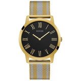 Guess Richmond Quartz Black Dial Two Tone Mesh Bracelet Watch For Women - W1179G2 Buy Now By Guess