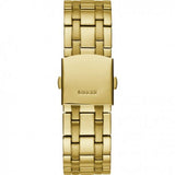 Guess Surge Chronograph Black Dial Gold Steel Strap Watch for Men - W1258G2 Buy Now By Guess