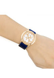 Guess G Twist White Dial Blue Silicone Strap Watch For Women - W0911L6 Buy Now By Guess