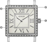 Guess Highline White Dial Silver Mesh Bracelet Watch For Women - W0826L1 Buy Now By Guess