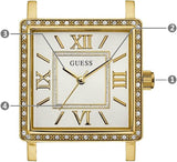 Guess White Dial Gold Mesh Bracelet Watch For Women - W0826L2 Buy Now By Guess