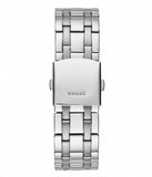 Guess Surge Chronograph Black Dial Silver Steel Strap Watch for Men - W1258G1 Buy Now By Guess