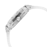 Guess Phoenix Quartz Green Dial Transparent Silicone Strap Watch For Men - GW0499G8 Buy Now By Guess