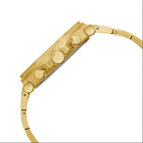 Guess Edge Chronograph Black Dial Gold Steel Strap Watch For Men - GW0539G2 Buy Now By Guess