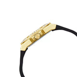 Guess Venus Diamonds Black Dial Black Rubber Strap Watch for Women - GW0118L1 Buy Now By Guess