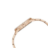 Guess Sparkler Diamonds Black Dial Rose Gold Steel Strap Watch for Women - GW0111L3 Buy Now By Guess
