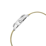 Guess Whisper Silver Dial Gold Mesh Bracelet Watch for Women - W1084L2 Buy Now By Guess