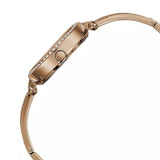 Guess Muse Quartz Silver Dial Rose Gold Steel Strap Watch For Women - W1008L3 Buy Now By Guess