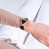 Guess Fame Quartz Black Dial Black Leather Strap Watch For Women - GW0504L5 Buy Now By Guess