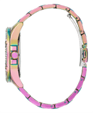 Guess Queen Multicolor Dial Multicolor Steel Strap Watch For Women - GW0464L4 Buy Now By Guess