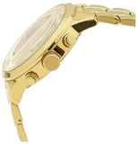 Guess Mini Sunrise Quartz Analog Orange Dial Gold Steel Strap Watch For Women - W0448L7 Buy Now By Guess