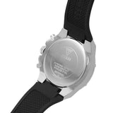 Guess Third Grear Multi Function Black Dial Black Rubber Strap Watch for Men- GW0334G1 Buy Now By Guess