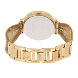 Guess Chiffon Gold Dial Gold Mesh Bracelet Watch For Women - W1083L2 Buy Now By Guess
