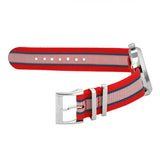 Gucci G Timeless Quartz Red Dial Two Tone NATO Strap Watch For Men - YA1264070 Buy Now By Gucci