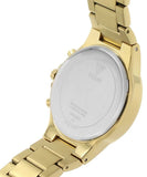 Guess Moonlight Diamonds Gold Dial Gold Steel Strap Watch for Women - GW0320L5 Buy Now By Guess