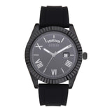 Guess Connoisseur Black Dial Black Silicone Strap Watch For Men - GW0335G1 Buy Now By Guess