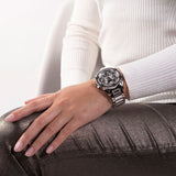 Guess Queen Quartz Silver Dial Silver Steel Strap Watch For Women - GW0464L1 Buy Now By Guess