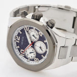 Guess Empire Quartz Black Dial Silver Steel Strap Watch For Men - GW0489G1 Buy Now By Guess