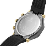 Guess Edge Chronograph Black Dial Black Leather Strap Watch For Men - GW0492G1 Buy Now By Guess