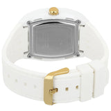 Guess Phoenix Analog Gold Dial White Silicone Strap Watch For Men - GW0499G5 Buy Now By Guess