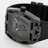 Guess Legend Black Dial Black Silicone Strap Watch For Men - GW0500G2 Buy Now By Guess