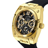 Guess Prodigy Black Dial Black Silicone Strap Watch For Men - GW0569G2 Buy Now By Guess