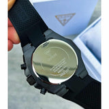 Guess Formula Chronograph Black Dial Black Silicone Strap Watch For Men - GW0579G1 Buy Now By Guess