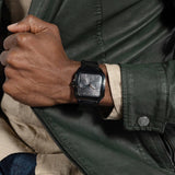 Guess Integrity Analog Black Dial Black Steel Strap Watch for Men - GW0631G2 Buy Now By Guess