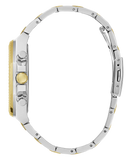 Guess Equity Analog Blue Dial Two Tone Steel Strap Watch For Men - GW0703G3 Buy Now By Guess