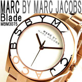 Marc Jacobs Blade White Dial Gold Steel Strap Watch for Women - MBM3075 Buy Now By Marc Jacobs