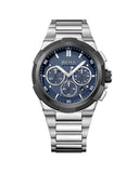 Hugo Boss Supernova Chronograph Blue Dial Silver Steel Strap Watch for Men - 1513360 Buy Now By Hugo Boss