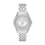 Michael Kors Harlowe Three-Hand Quartz Silver Dial Silver Steel Strap Watch For Women - MK4708 Buy Now By Michael Kors