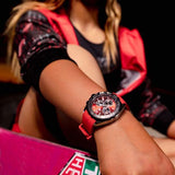 Tag Heuer Formula 1 Chronograph Red Dial Red Rubber Strap Watch for Men - CAZ101AN.FT8055 Buy Now By Tag Heuer