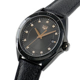 Tag Heuer Formula 1 Quartz Diamonds Black Dial Black Leather Strap Watch for Women - WBJ1317.FC8230 Buy Now By Tag Heuer