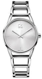 Calvin Klein Stately Silver Dial Silver Steel Strap Watch for Women - K3G2312W Buy Now By Calvin Klein
