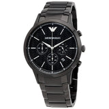 Emporio Armani Dress Chronograph Quartz Black Dial Black Stainless Steel Strap Watch For Men - AR2485 Buy Now By Emporio Armani