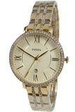 Fossil Jacqueline Gold Dial Gold Steel Strap Watch for Women - ES3547 Buy Now By Fossil