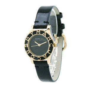 Marc Jacobs Blade Black Dial Black Leather Strap Watch for Women - MBM1159 Buy Now By Marc Jacobs