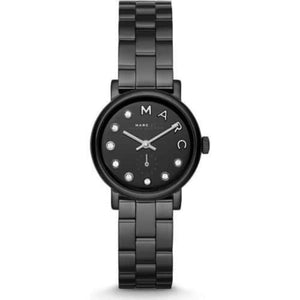 Marc Jacobs Marc Black Dial Black Steel Strap Watch for Women - MBM8673 Buy Now By Marc Jacobs