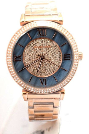 Michael Kors Kerry Mother of Pearl Dial Rose Gold Steel Strap Watch for Women - MK3333 Buy Now By Michael Kors