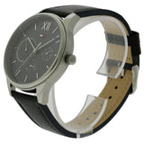 Tommy Hilfiger Damon Multifunction Black Dial Black Leather Strap Watch for Men - 1791417 Buy Now By Tommy Hilfiger